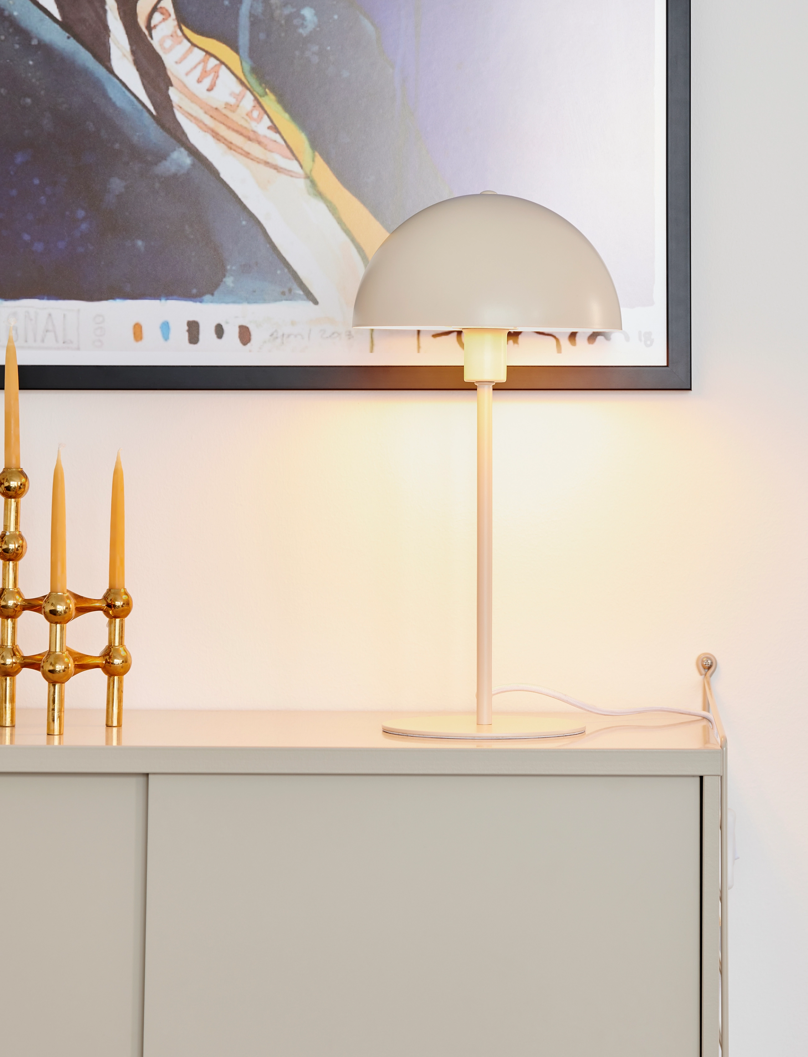 Nordlux Ellen/Bord, H:40 cm, White, Lamper > Bordlamper, Unisex