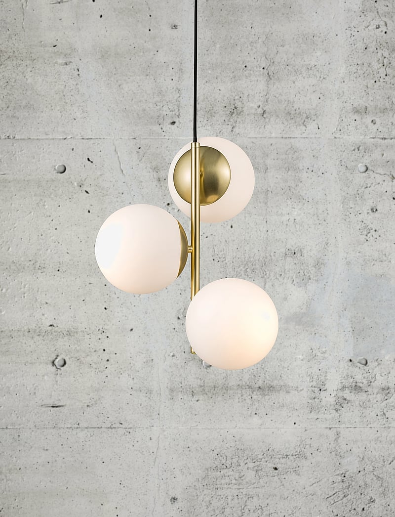 Nordlux - Lilly / Pendant - pendellampen - brass/opal - 4
