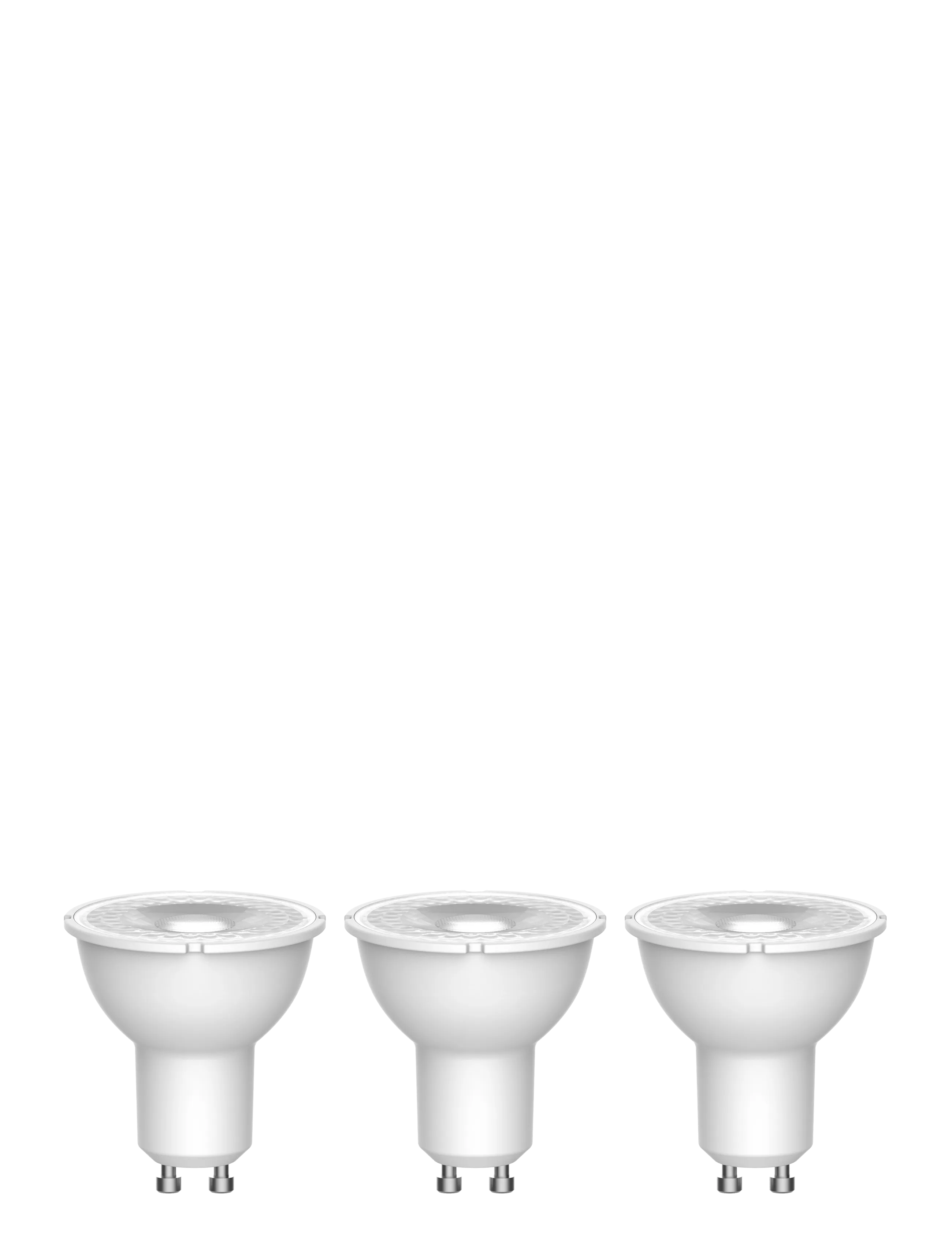 Nordlux Gu10 | 3,7W | 230Lm | Pl-3-Pak, One Size, White, Belysning > Lyspærer, Unisex