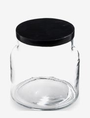 Marblelous glass jar small - CLEAR