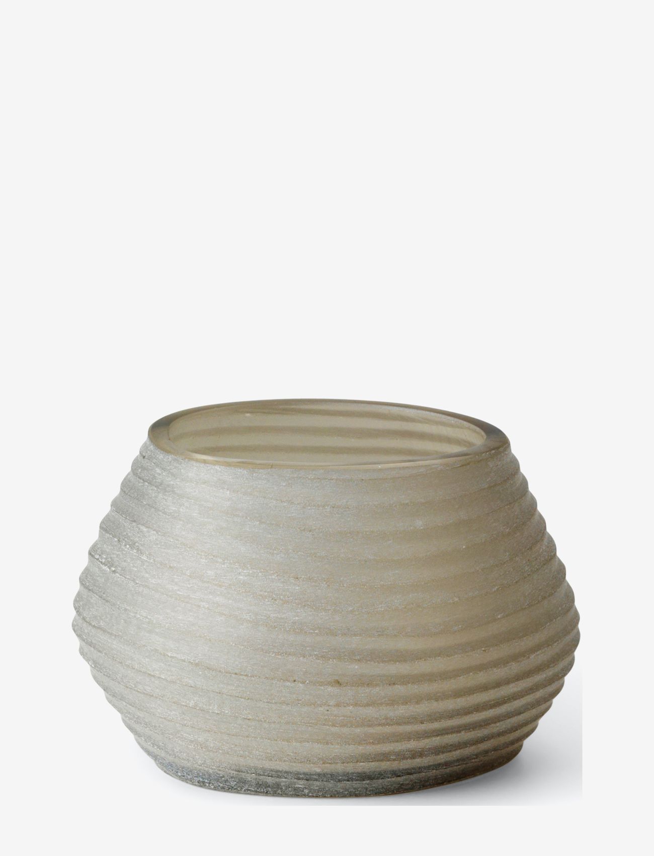 Nordstjerne - Organic candle holder - kleine vasen - sand - 0