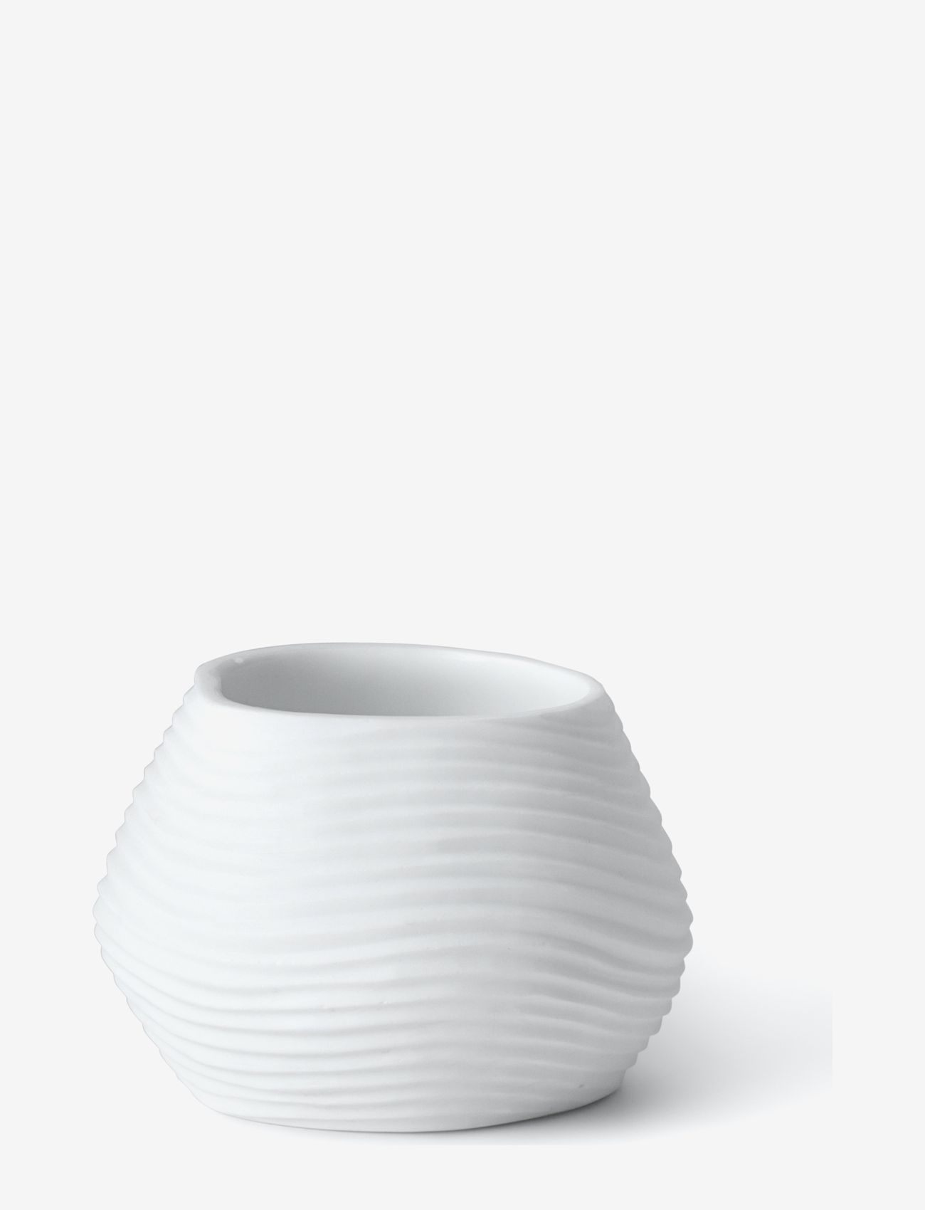 Nordstjerne - Organic candle holder - mazas vāzes - opal white - 0