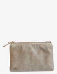 Velvet purse - NUDE GREY