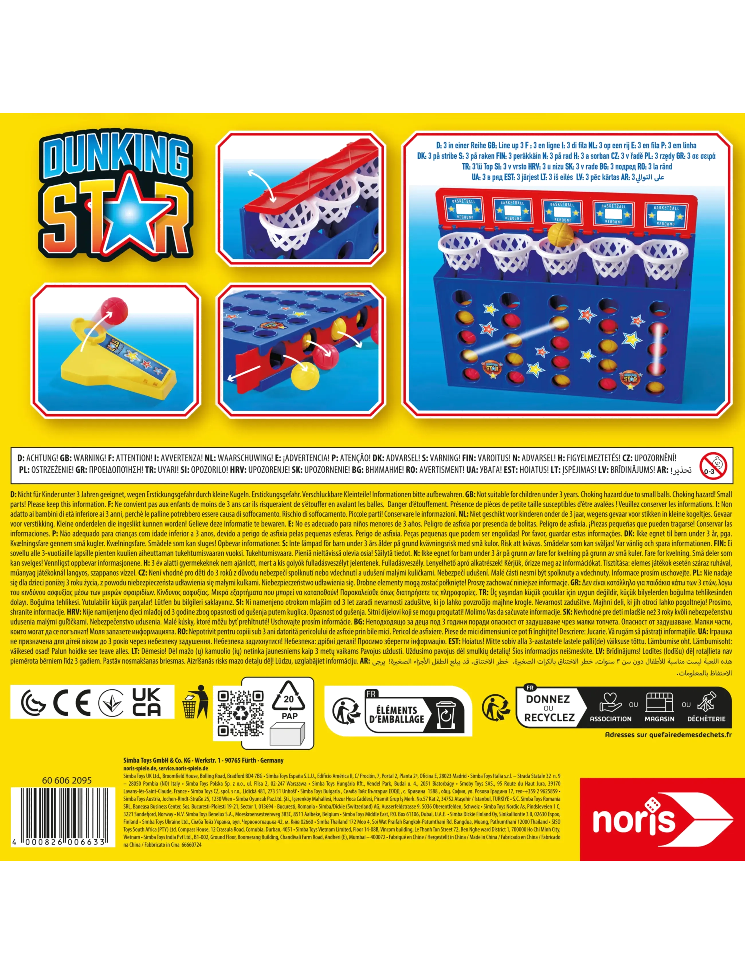 Noris - Dunking Star - aktiiviset pelit - multicoloured - 2