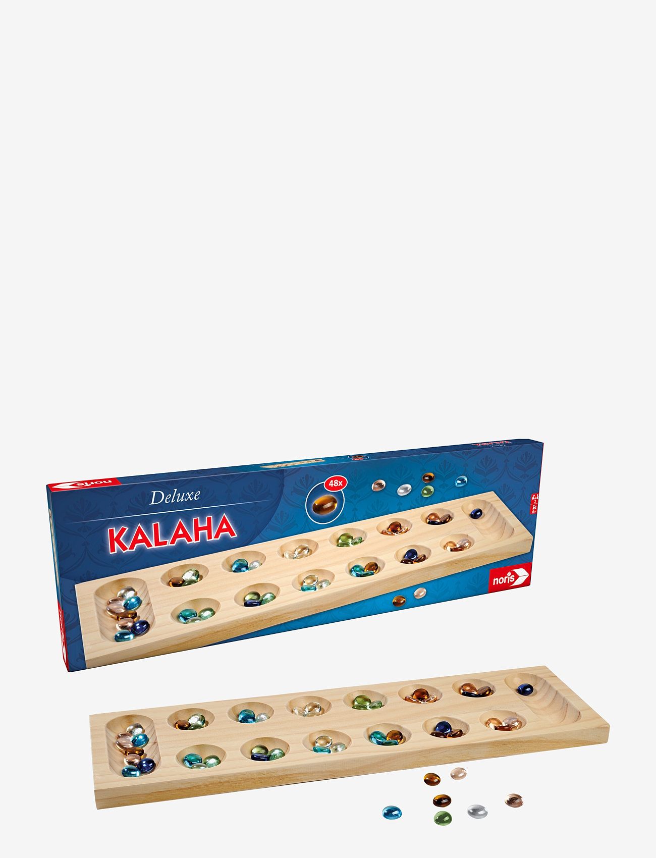 Noris - Deluxe Kalaha - brætspil - blue - 0