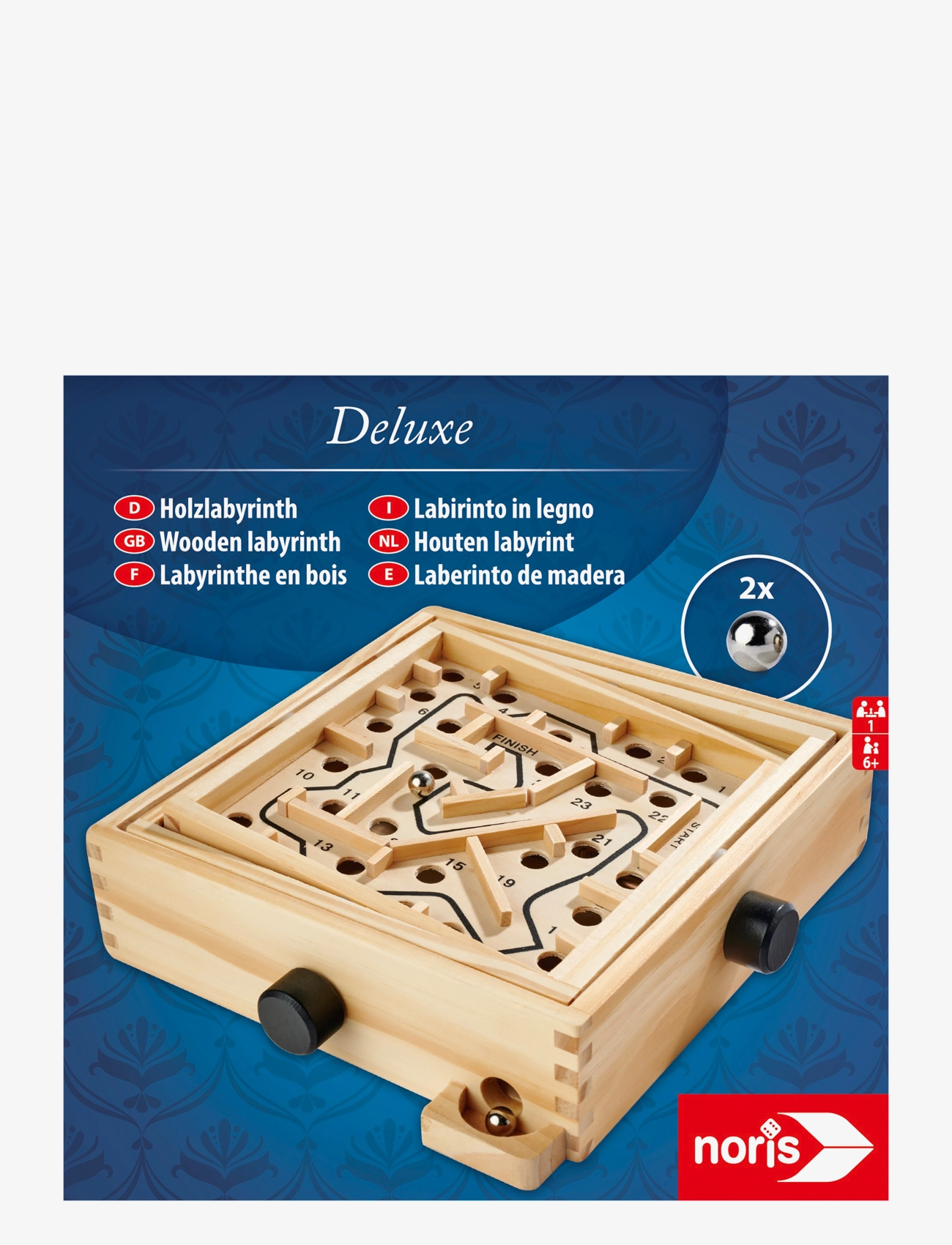 Noris - Deluxe Wooden Labyrinth - beige - 3