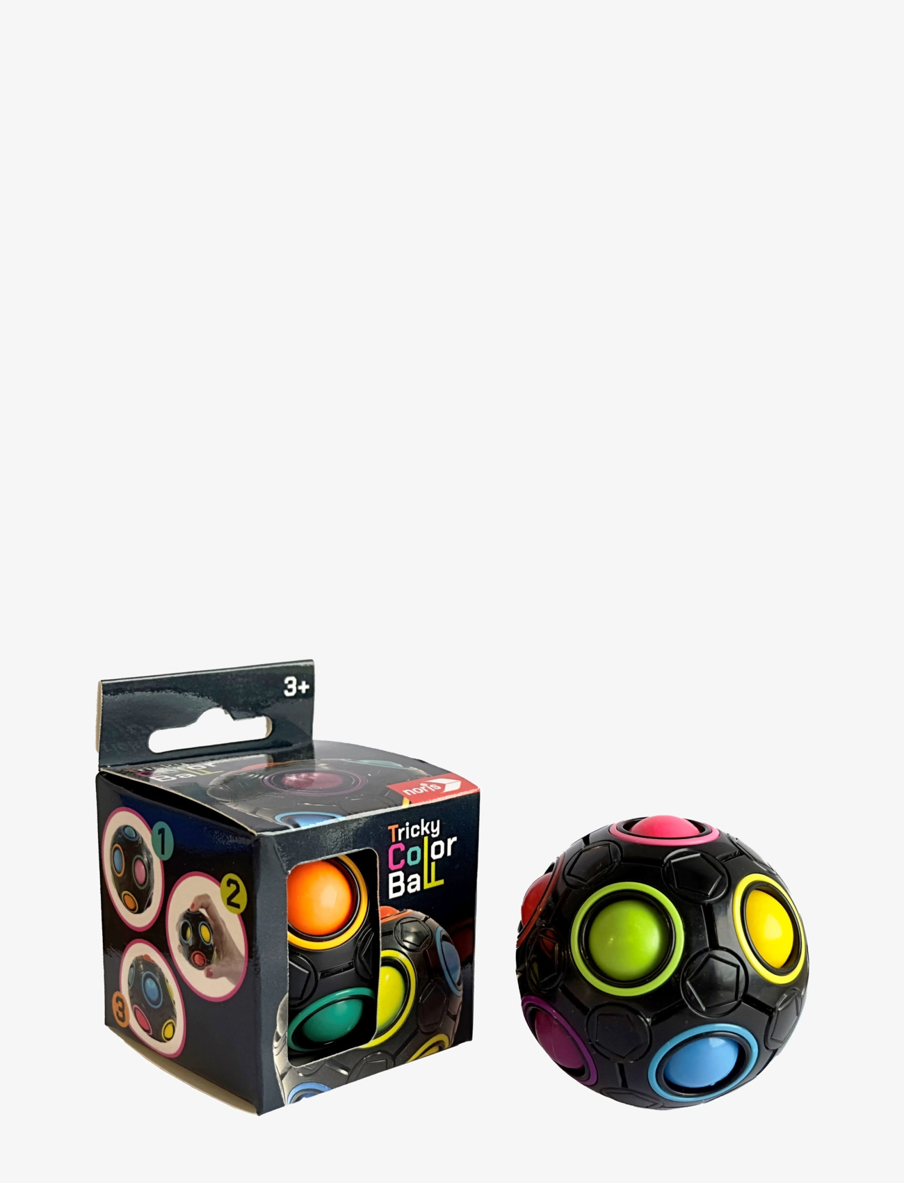 Noris - Noris Trickboll med Färgpussel - 3d-puslespil - multi coloured - 1