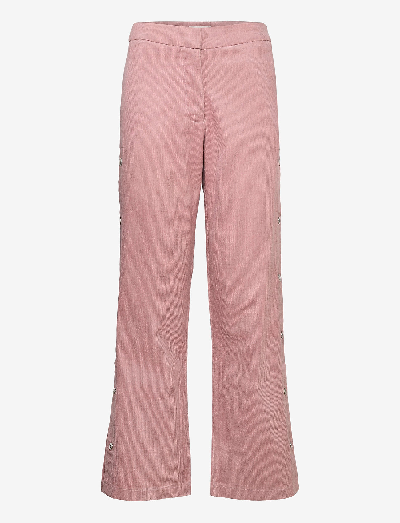 NORR - Merly pants - wide leg trousers - rose - 0