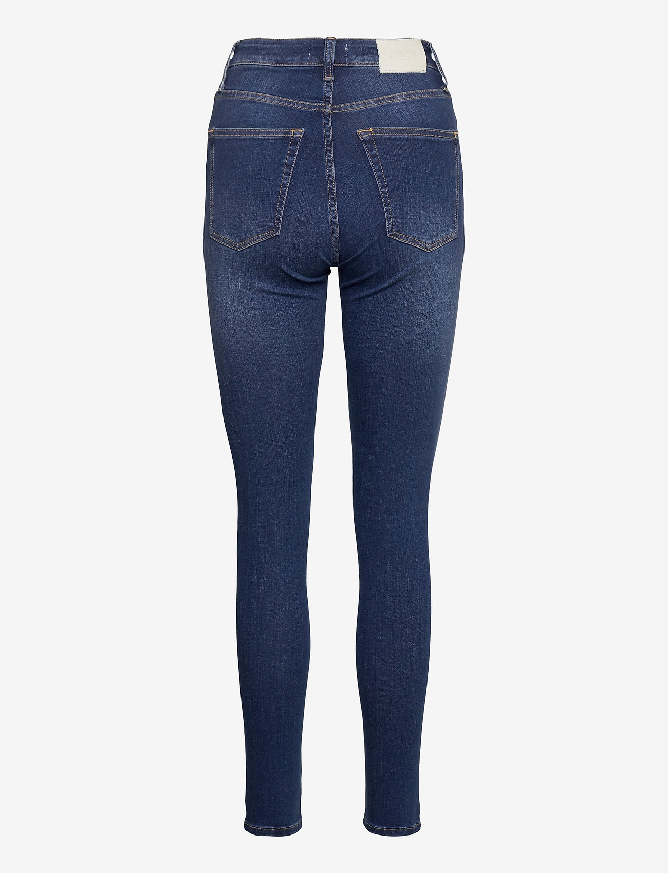 NORR - Iva high rise skinny jeans - pillifarkut - dark blue - 1