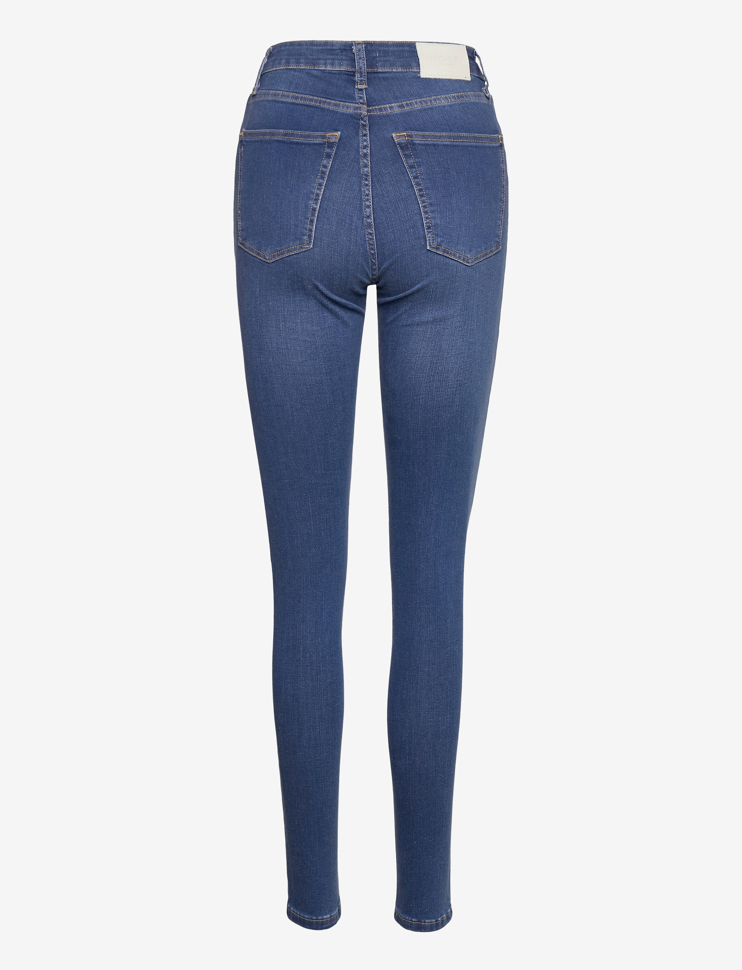 NORR - Iva high rise skinny jeans - skinny jeans - medium blue denim - 1