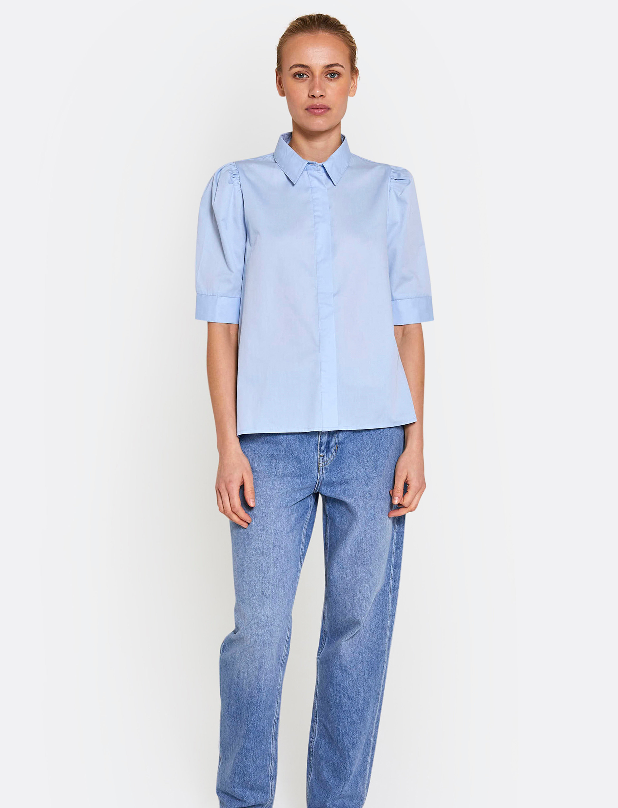 NORR - Billie shirt - light blue - 4