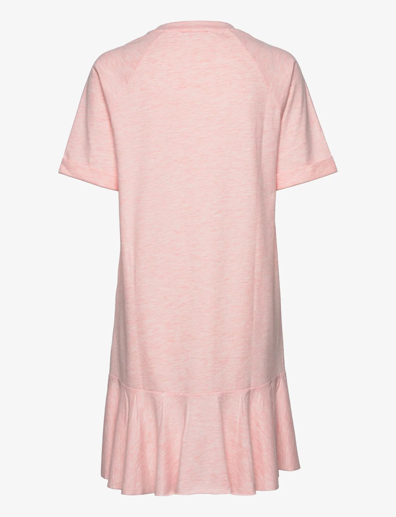 NORR - Payton dress - t-shirt jurken - light pink mélange - 1
