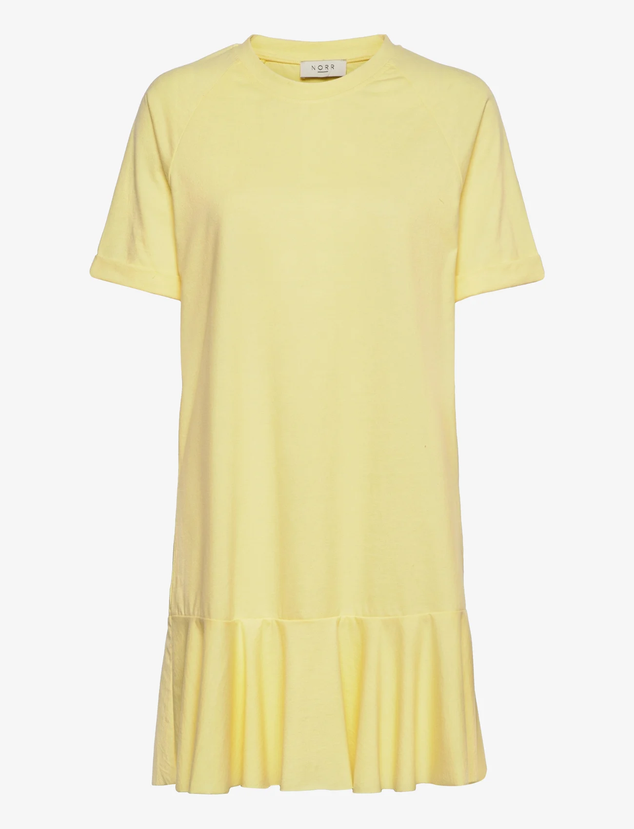 NORR - Payton dress - t-paitamekot - light yellow mélange - 0