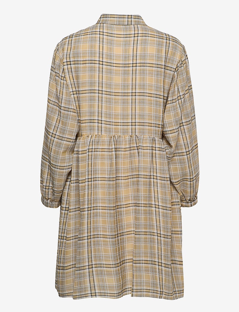 NORR - Judith mini dress - hemdkleider - yellow check - 1