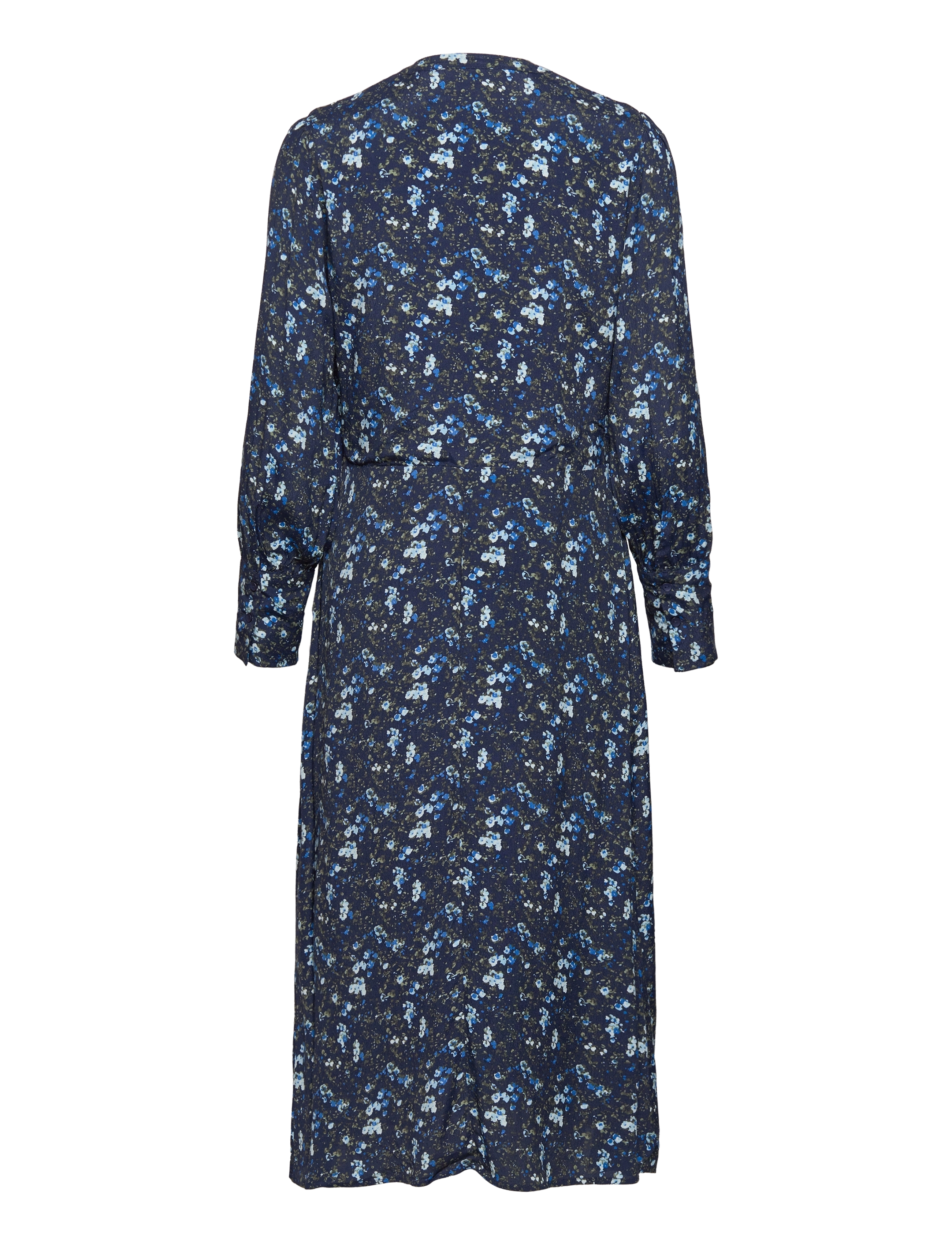 NORR - Ray dress - midikleider - blue print - 1