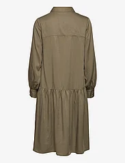 NORR - Aria dress - marškinių tipo suknelės - light army - 1