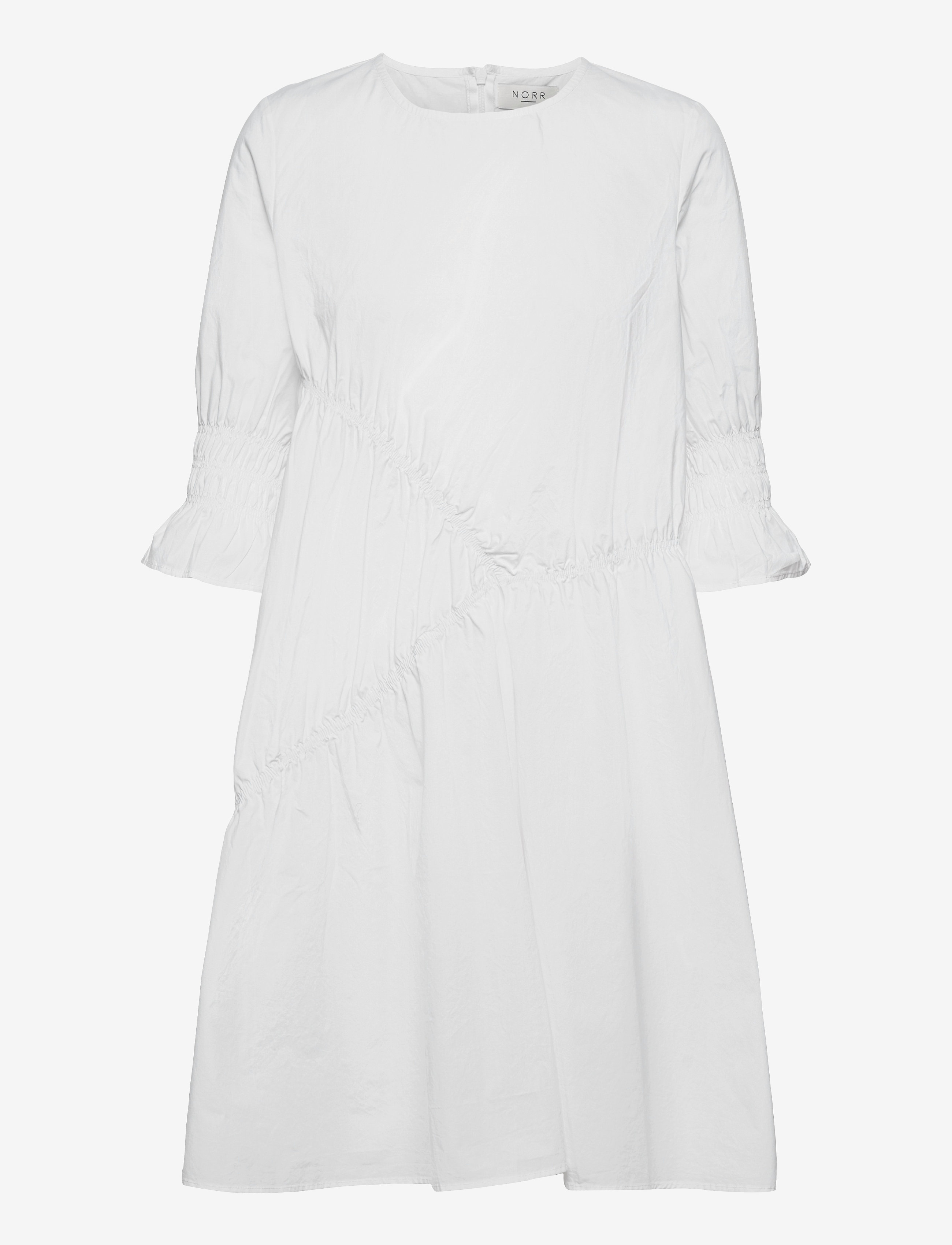 NORR Blaze dress - Kläder - WHITE / white