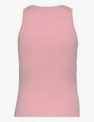 NORR - Flora knit top - strikkevester - light pink mélange - 1