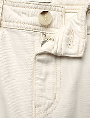 NORR - Kenzie slit jeans - tiesaus kirpimo džinsai - ecru - 2