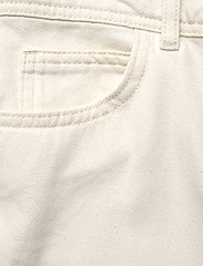 NORR - Kenzie slit jeans - tiesaus kirpimo džinsai - ecru - 3