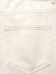 NORR - Kenzie slit jeans - tiesaus kirpimo džinsai - ecru - 4