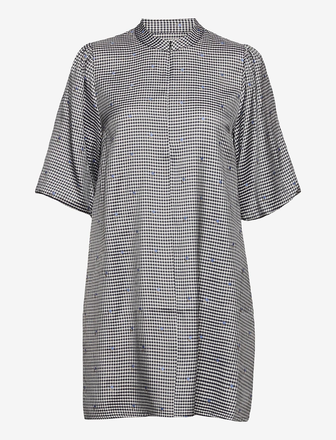 NORR - Tanja dress - tunikaer - grey check - 0