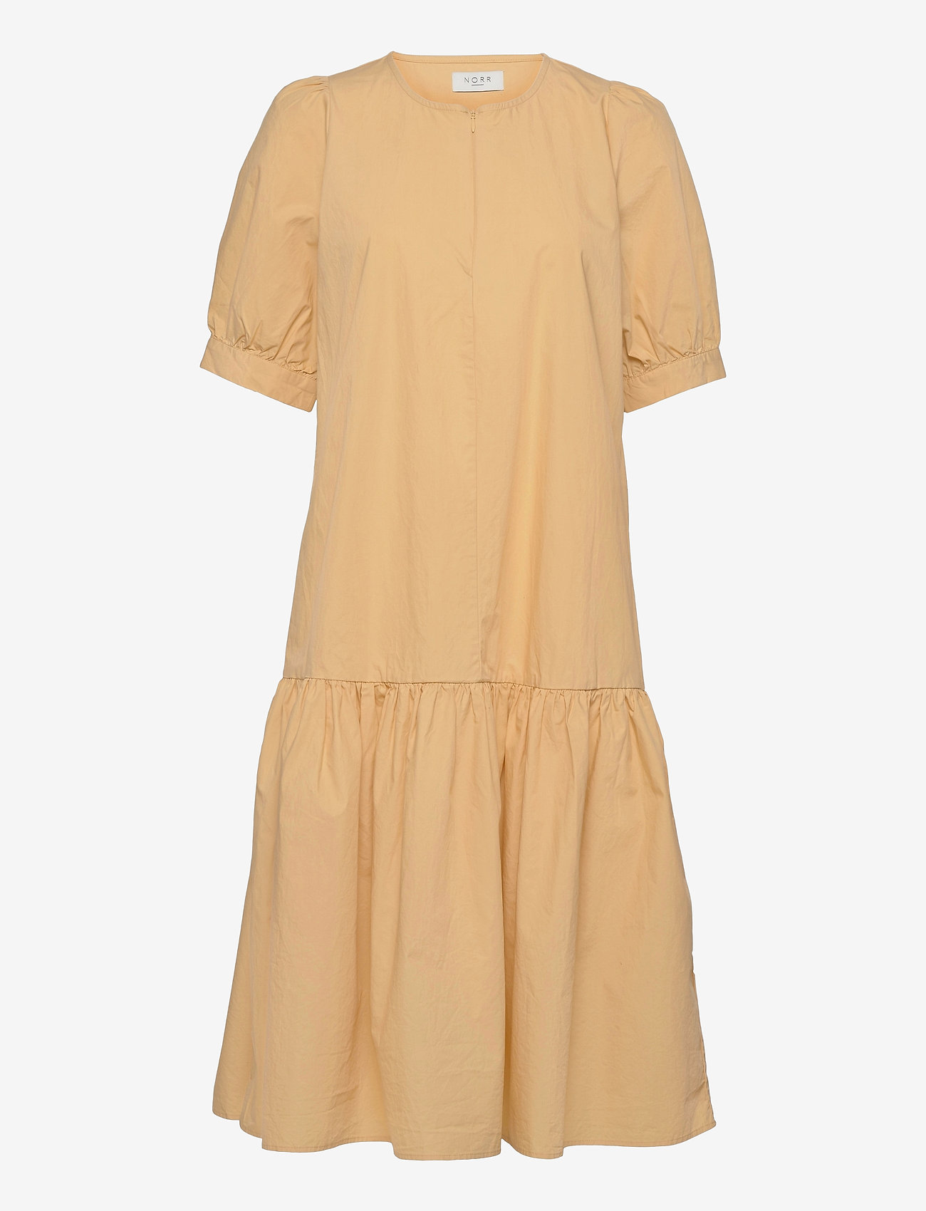 NORR - Cassa dress - kesämekot - dusty yellow - 0