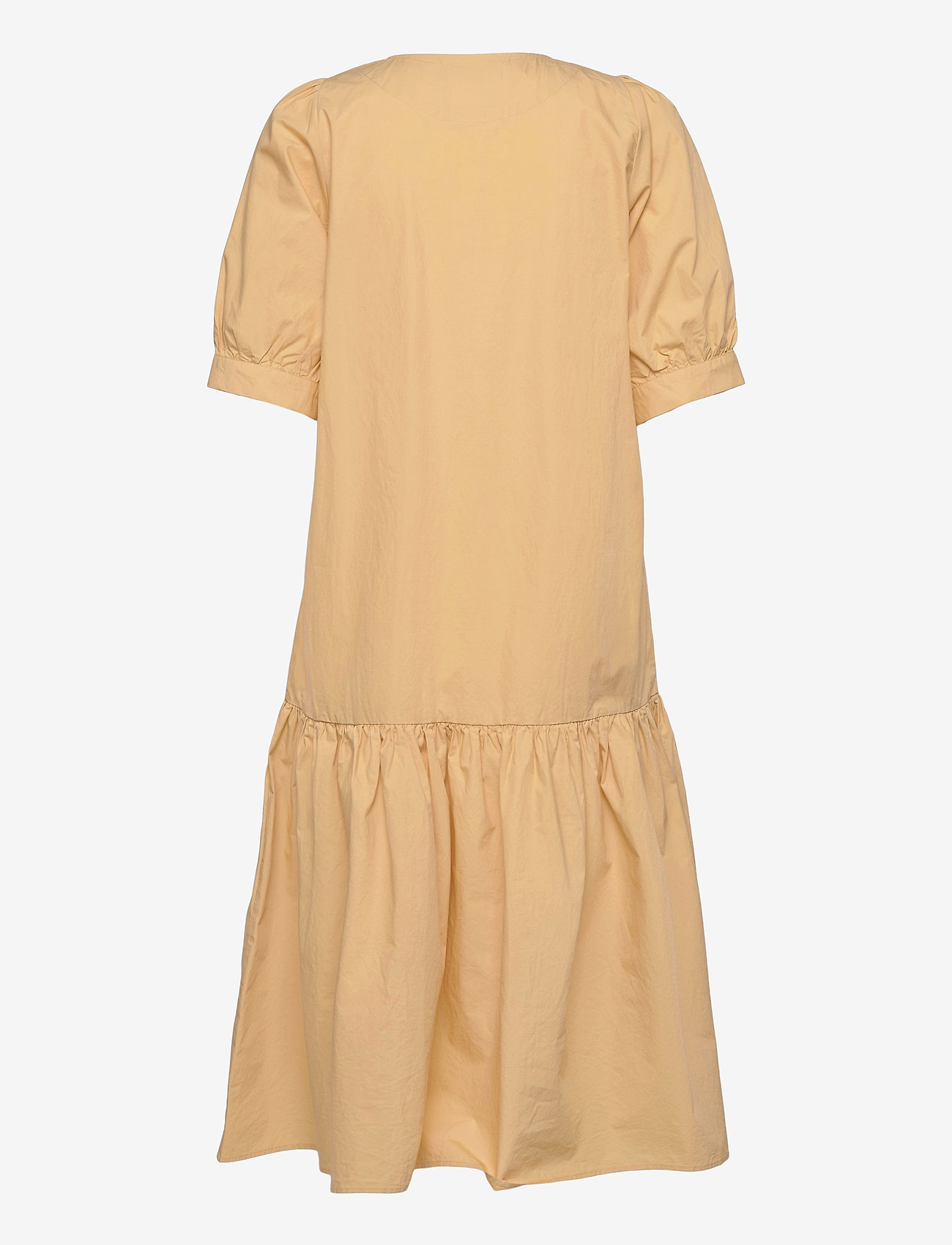 NORR - Cassa dress - midi jurken - dusty yellow - 1