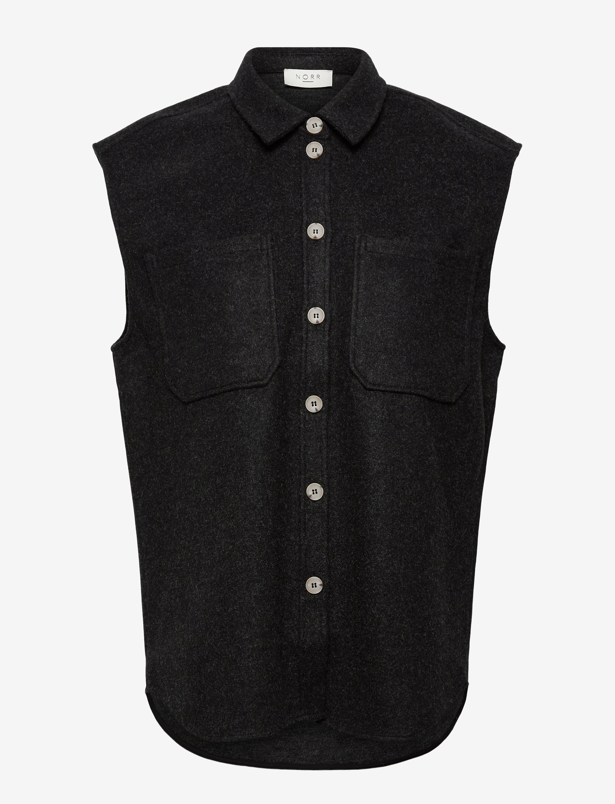 NORR Helia waistcoat - Norr - DARK GREY / grey