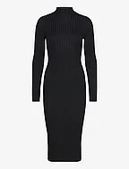 Karlina LS dress - BLACK