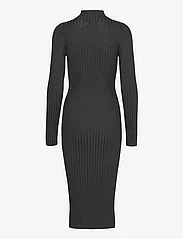 NORR - Karlina LS dress - bodycon dresses - dark grey melange - 1