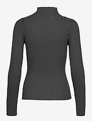 NORR - Karlina LS top - džemperiai - dark grey melange - 1