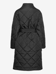 NORR - Alma quilted jacket - kevättakit - black - 1