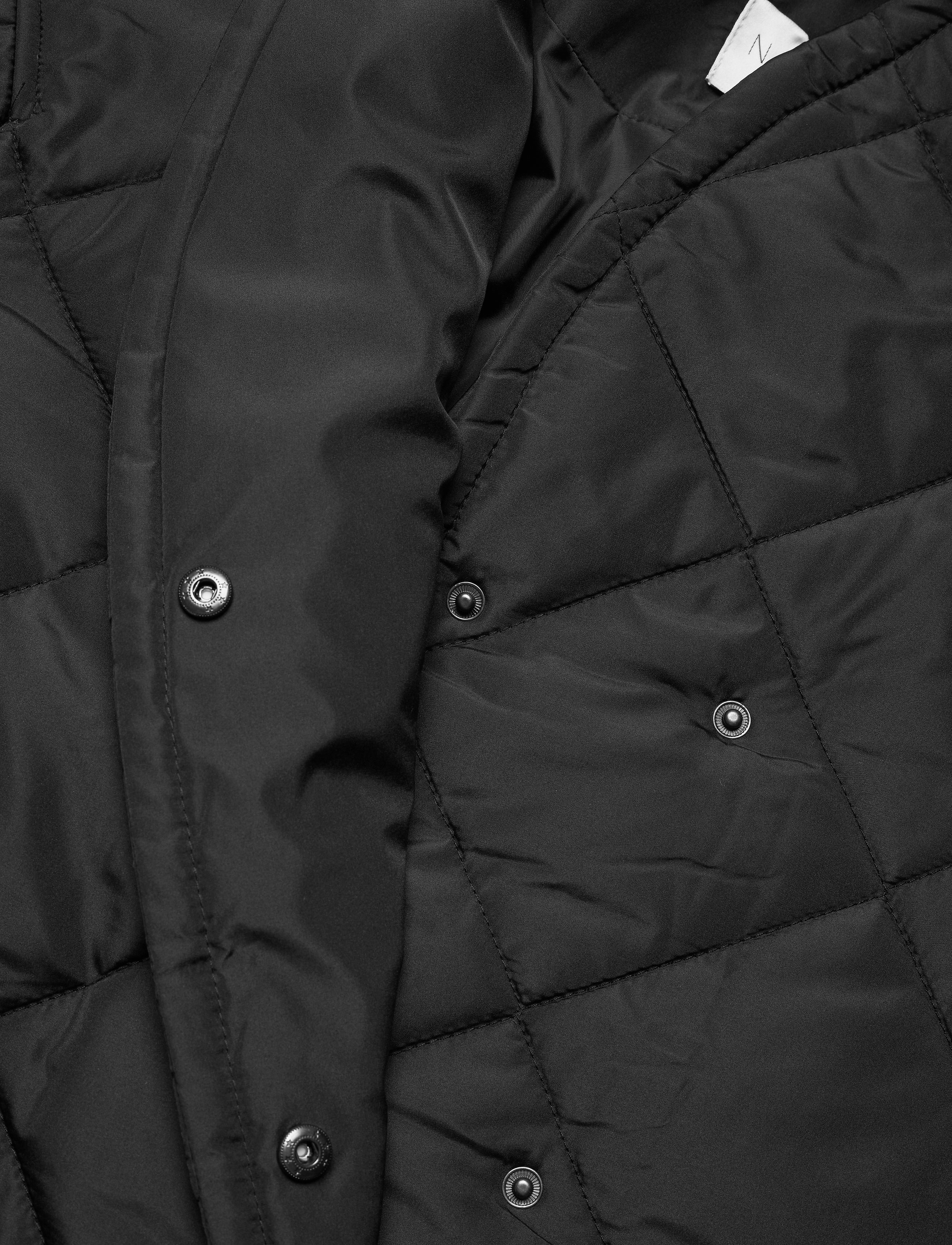 NORR - Alma quilted jacket - frühlingsjacken - black - 3