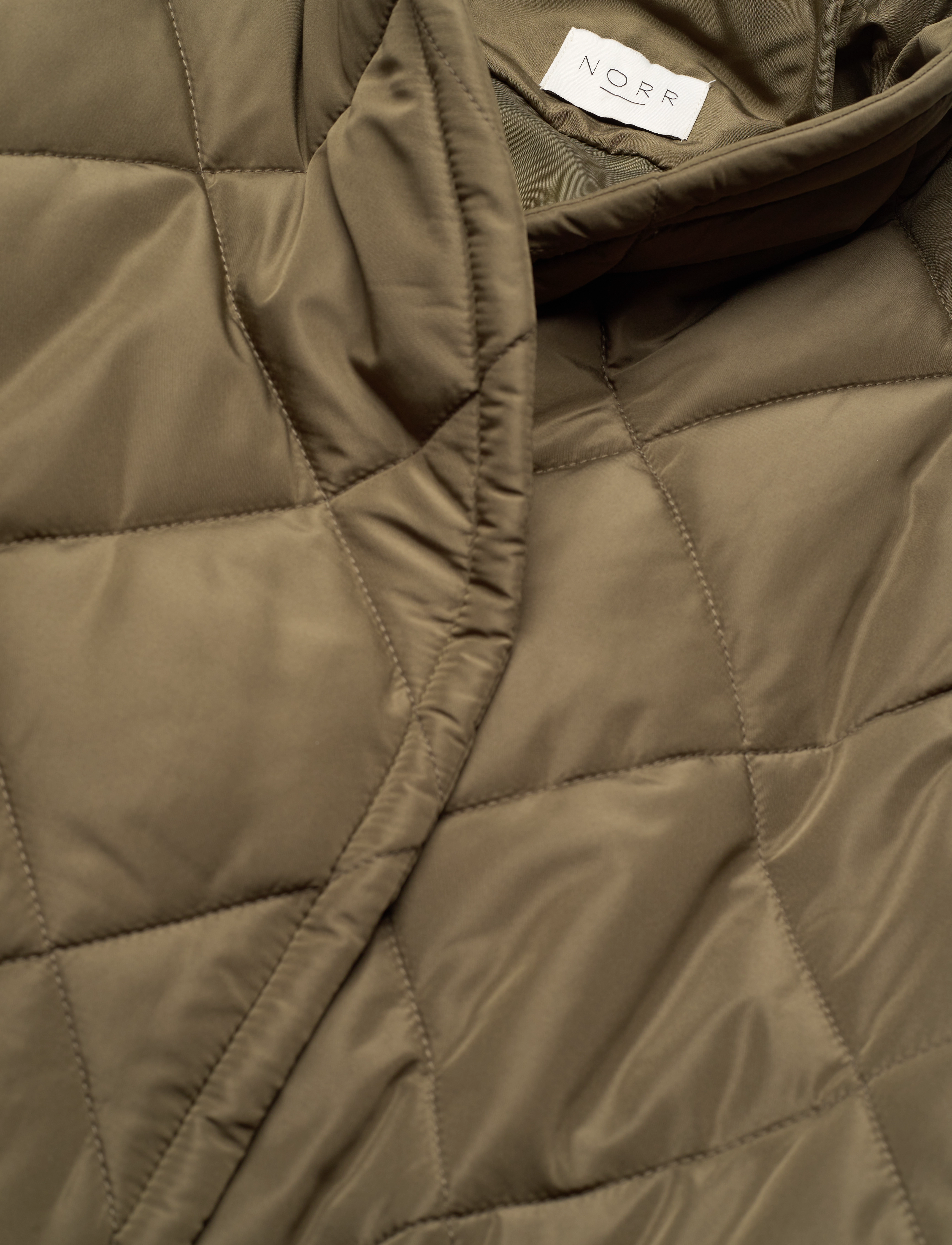 NORR - Alma quilted jacket - frühlingsjacken - dark army - 2