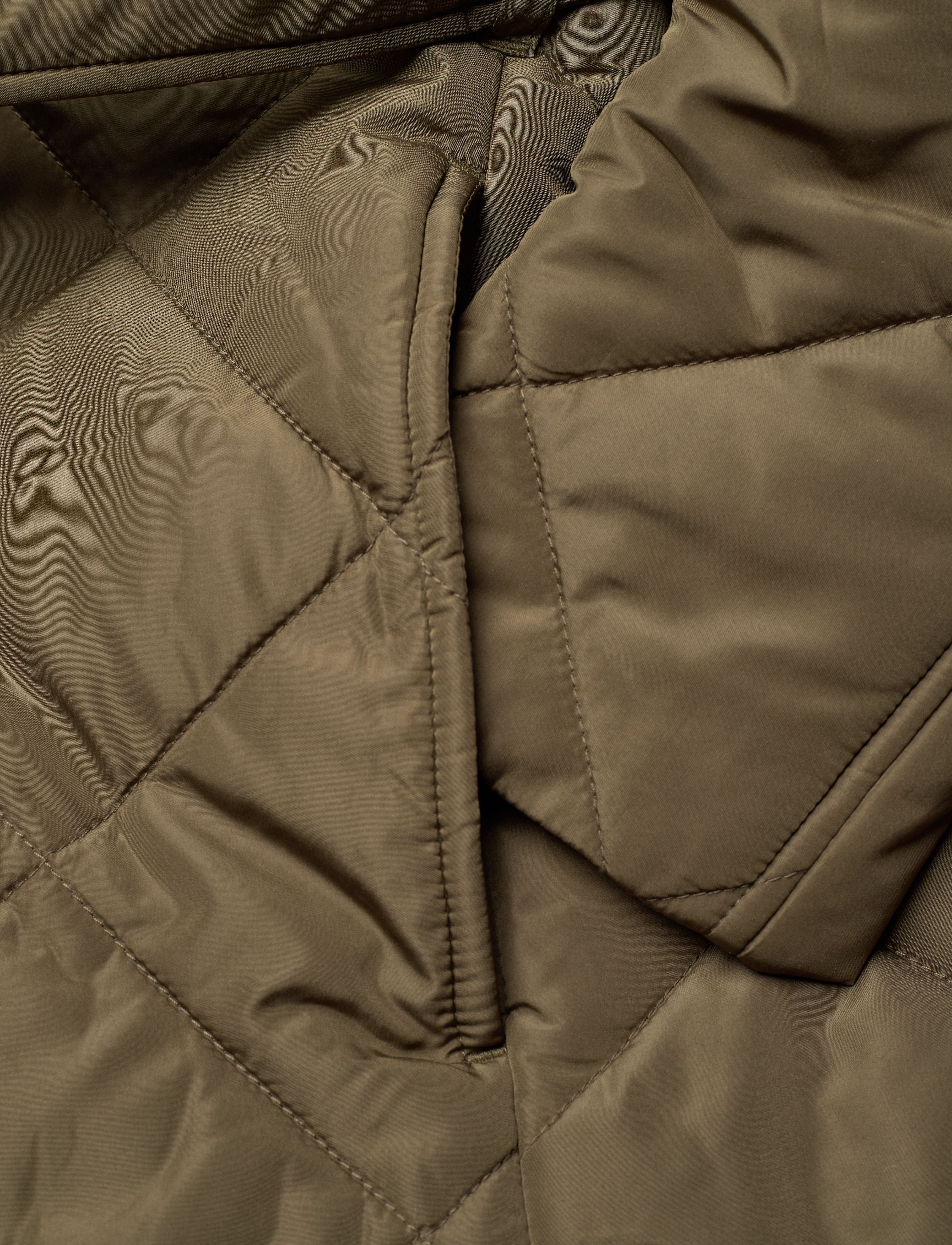 NORR - Alma quilted jacket - frühlingsjacken - dark army - 3