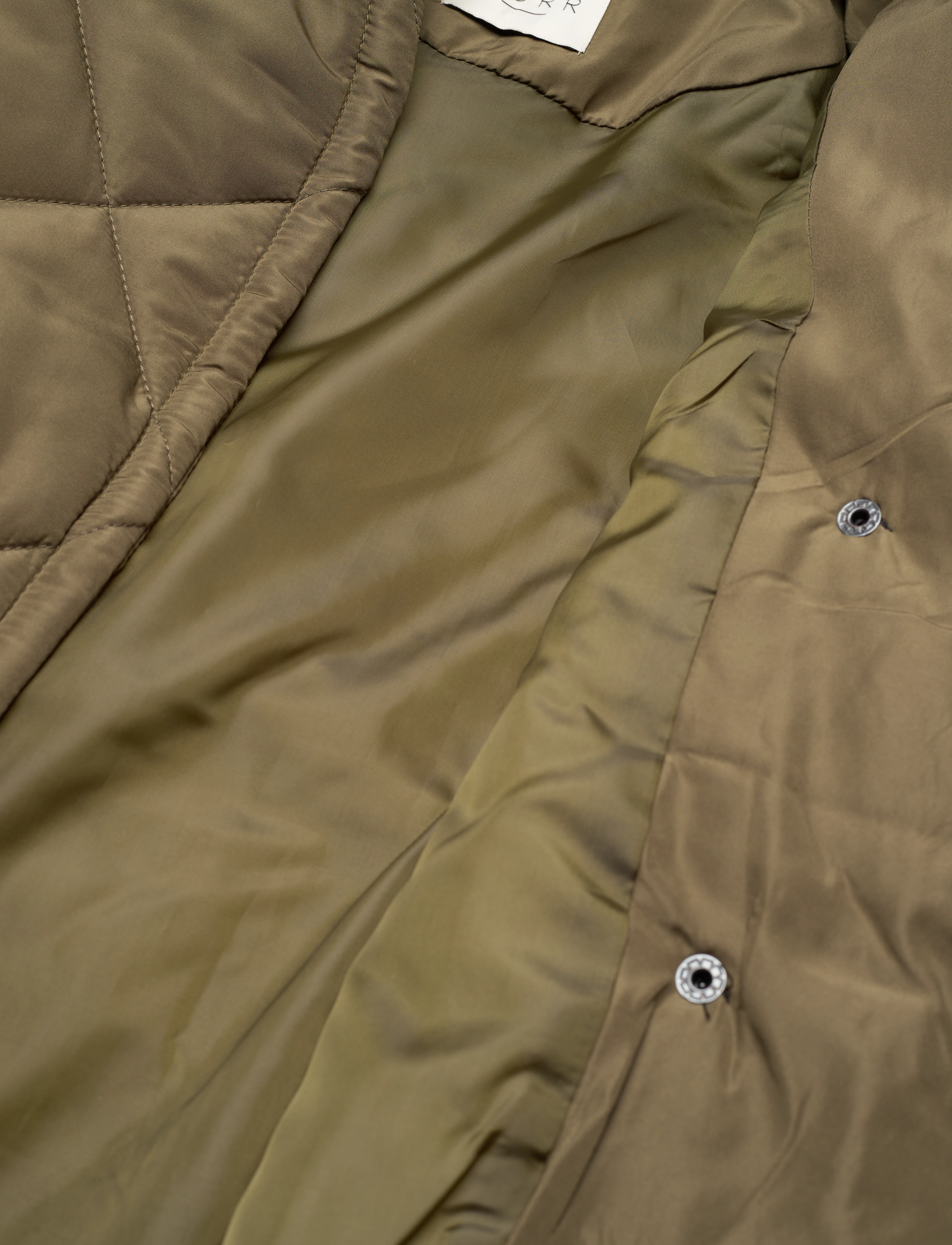 NORR - Alma quilted jacket - frühlingsjacken - dark army - 4