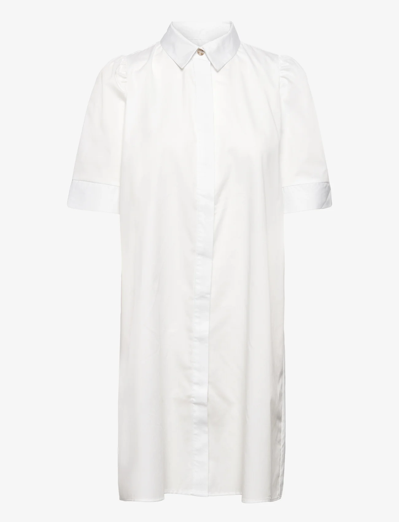 NORR - Billie dress - hemdkleider - white - 0