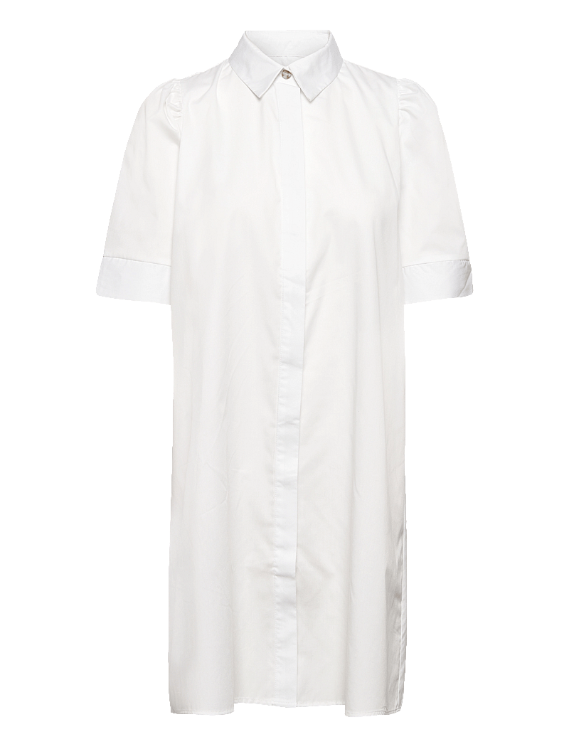 NORR - Billie dress - hemdkleider - white - 0
