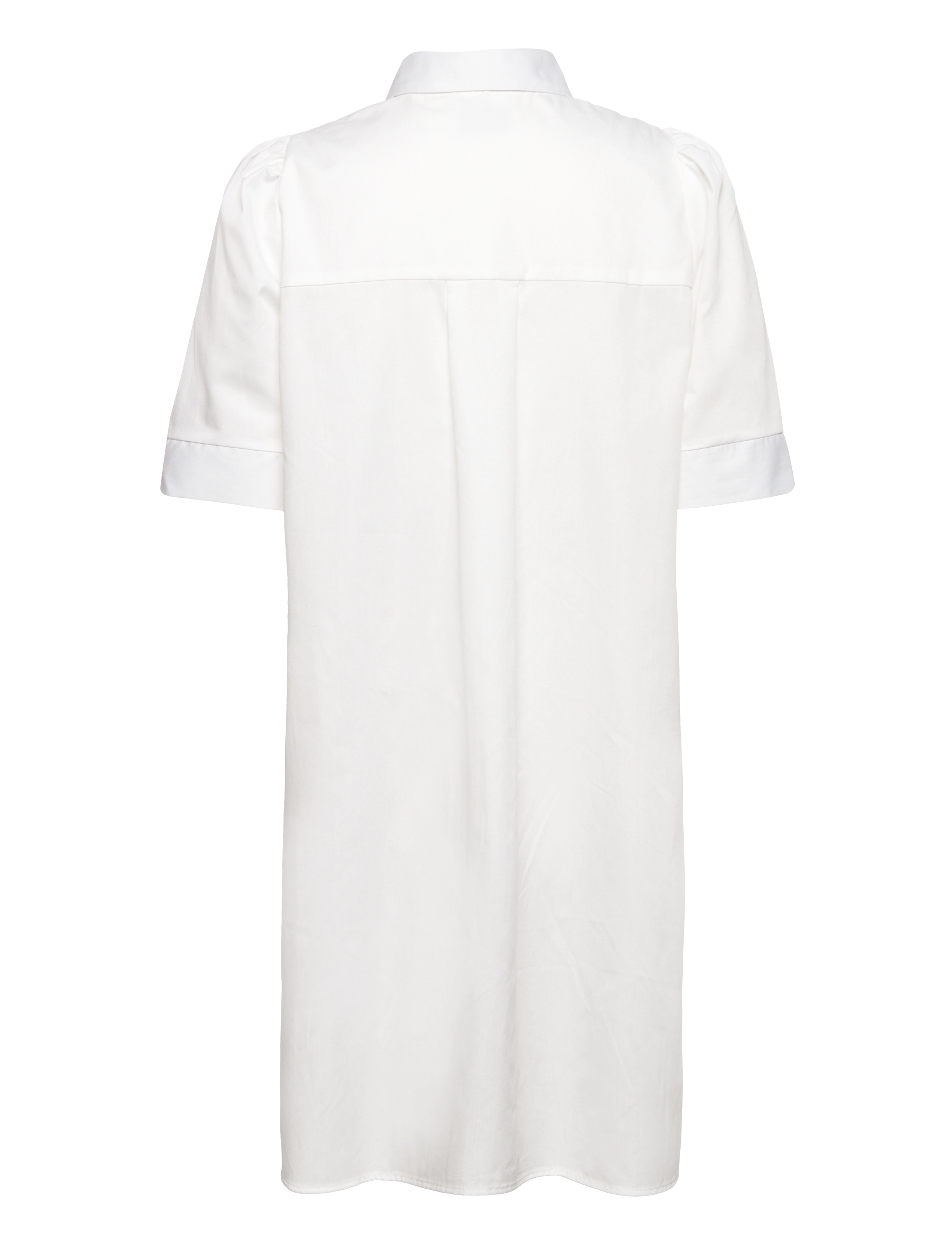 NORR - Billie dress - skjortekjoler - white - 1