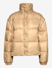NORR - Bondi 2-in-1 down jacket - forede jakker - beige - 0