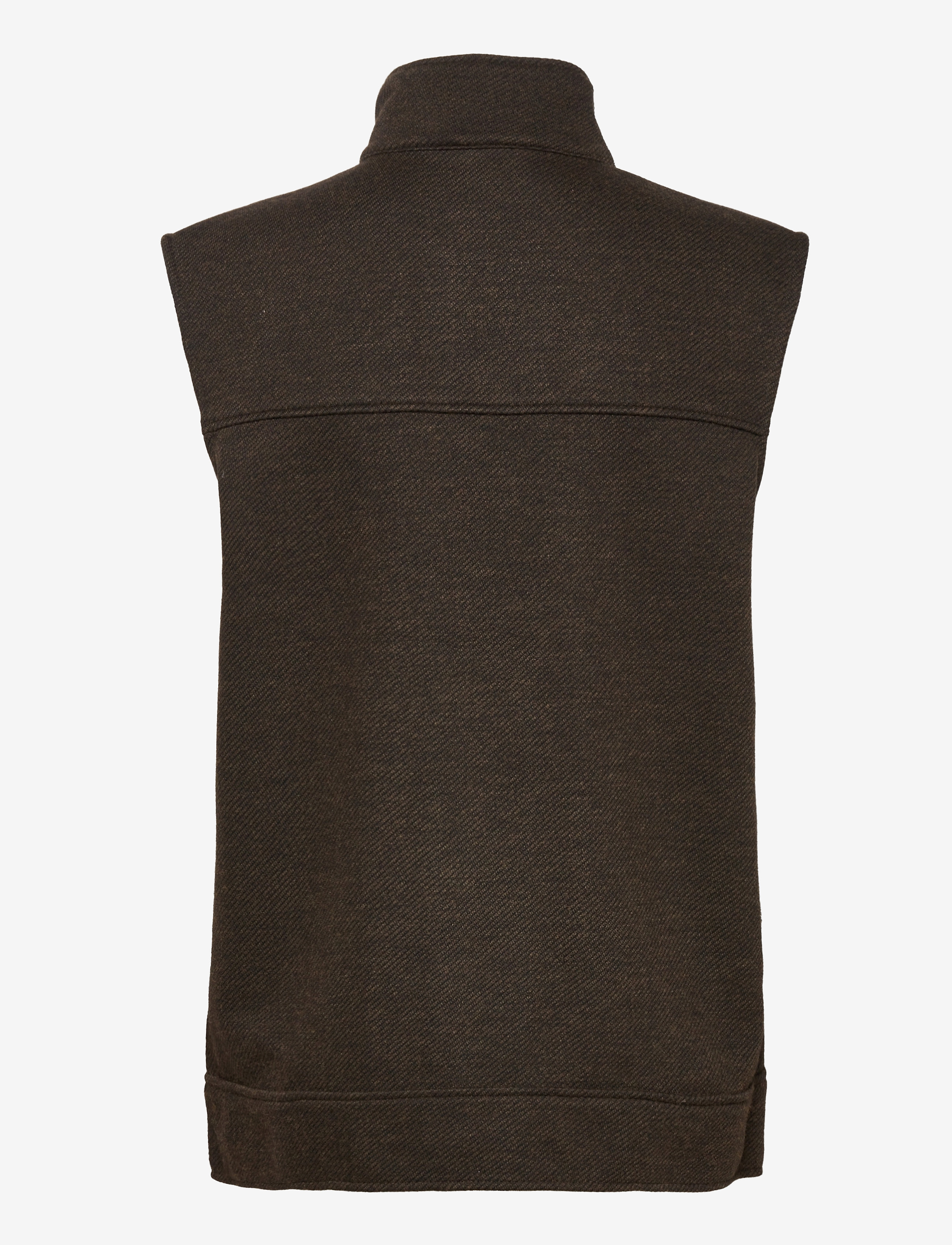 NORR - Kenia waistcoat - gefütterte westen - dark army - 1