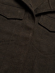 NORR - Kenia waistcoat - stickade västar - dark army - 2