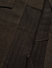 NORR - Kenia waistcoat - stickade västar - dark army - 3