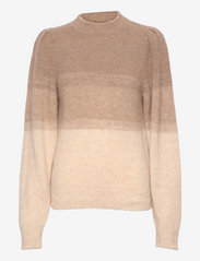NORR - Natalia knit top - gebreide truien - light brown - 0