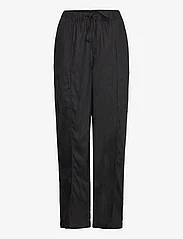 NORR - Esma pants - linen trousers - black - 0