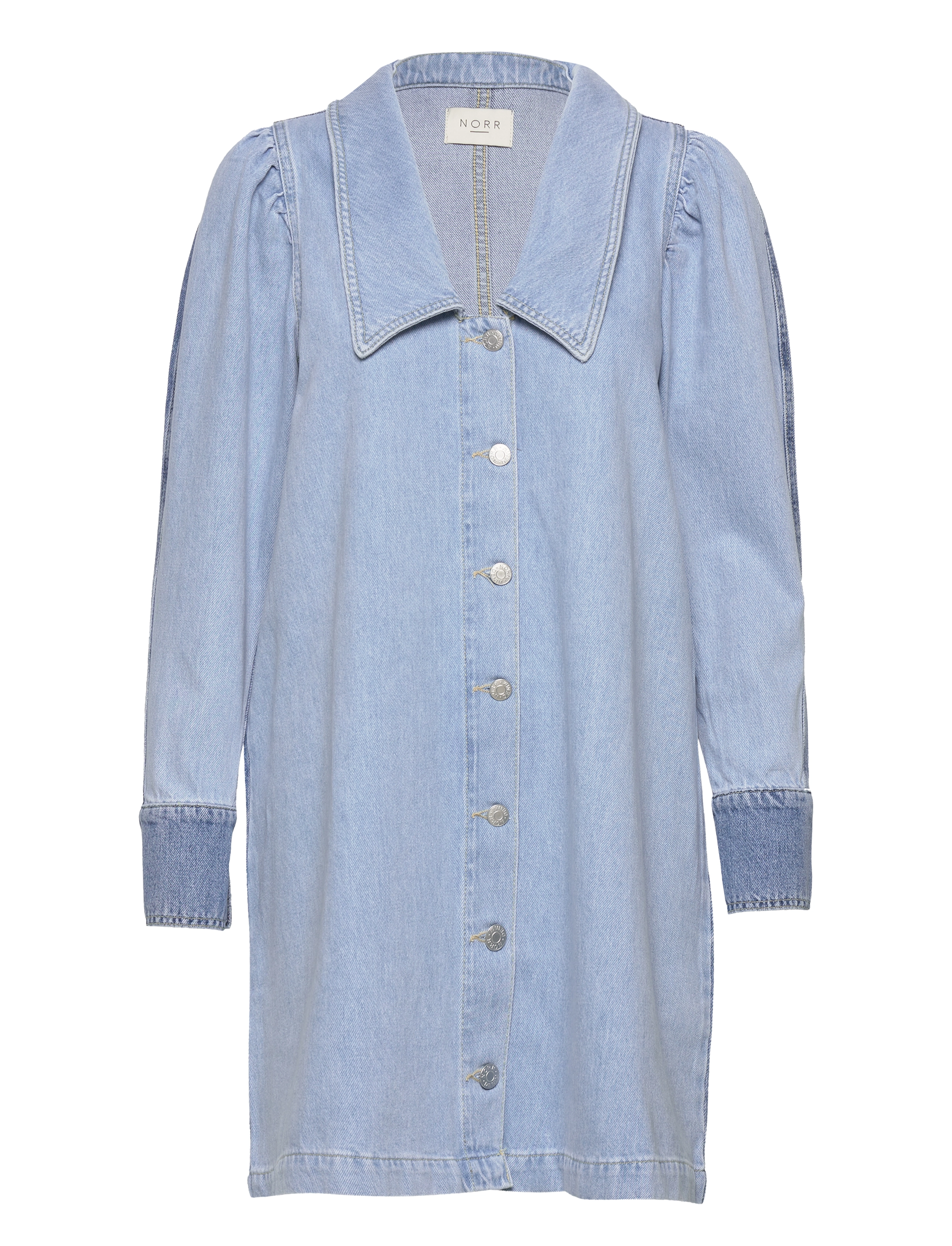 NORR Larisa Denim Kleid Blau - 34 - Damen