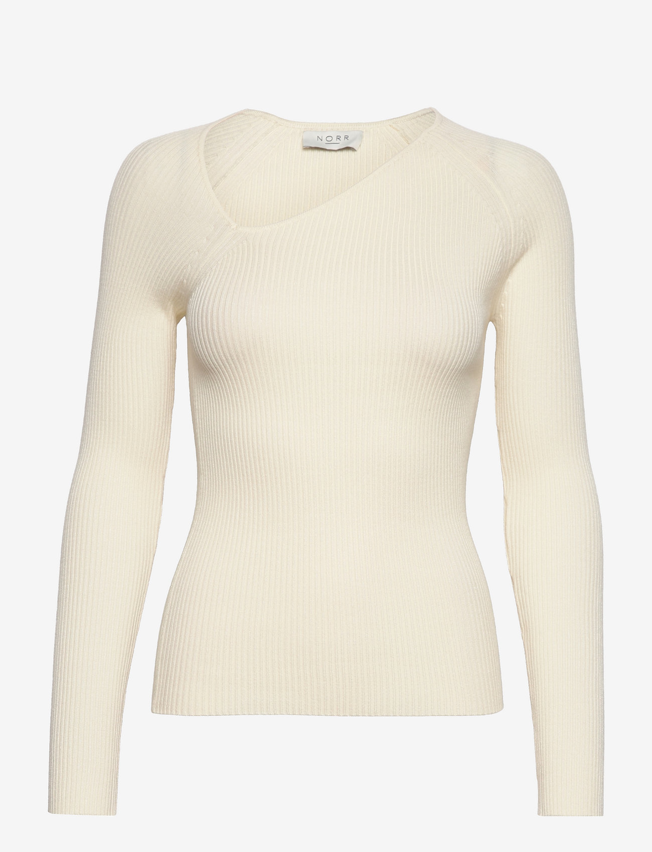 NORR - Sherry knit top - palaidinukės ilgomis rankovėmis - off-white - 0