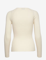 NORR - Sherry knit top - palaidinukės ilgomis rankovėmis - off-white - 1