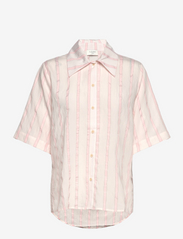 Coby SS shirt - LIGHT PINK STRIPE